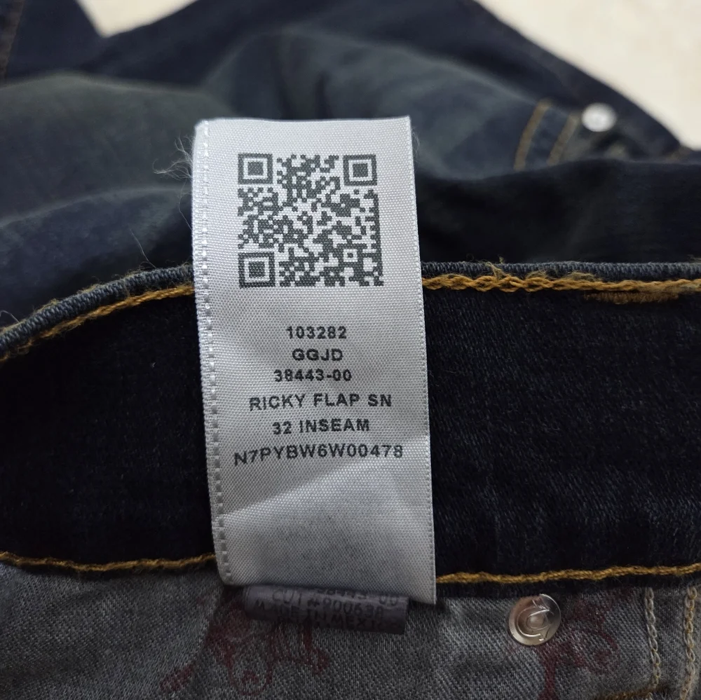 Mens True Religion Ricky Denim Jeans 42